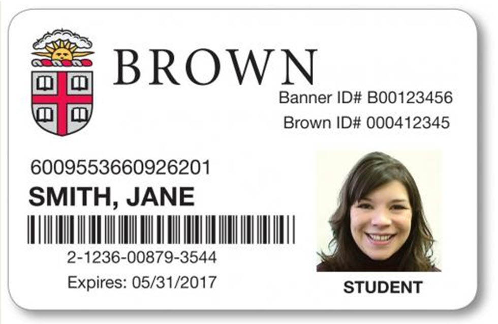 Front of the Brown Card